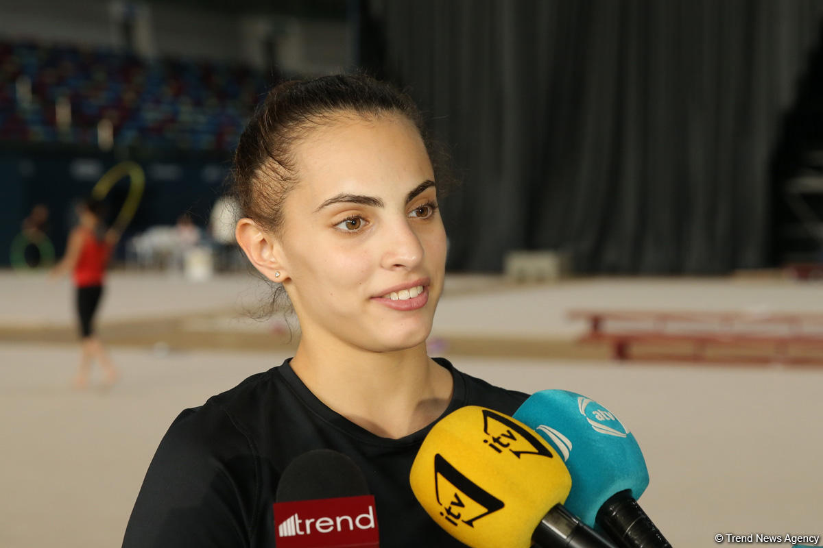 Israeli gymnast Linoy Ashram: Azerbaijani athletes improve with each program