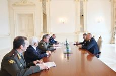 President Ilham Aliyev receives delegation led by Chief of General Staff of Russian Armed Forces