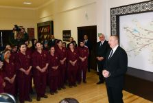 President Ilham Aliyev attends opening of Kurdamir branch of “Azerkhalcha” OJSC (PHOTO)