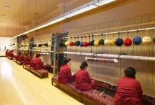 President Ilham Aliyev attends opening of Kurdamir branch of “Azerkhalcha” OJSC (PHOTO)
