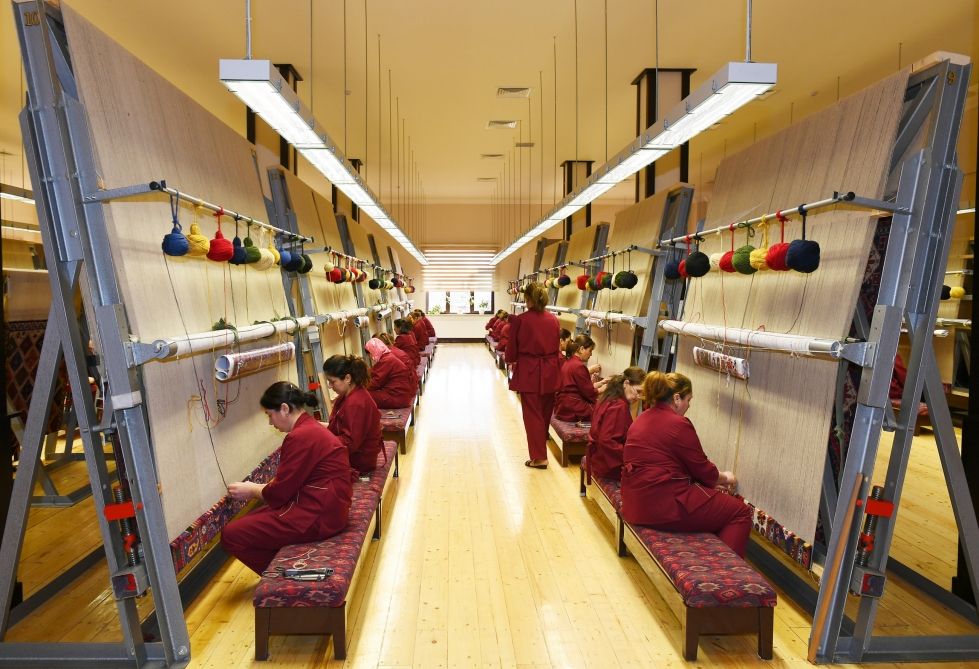 President Ilham Aliyev attends opening of Kurdamir branch of “Azerkhalcha” OJSC (PHOTO)