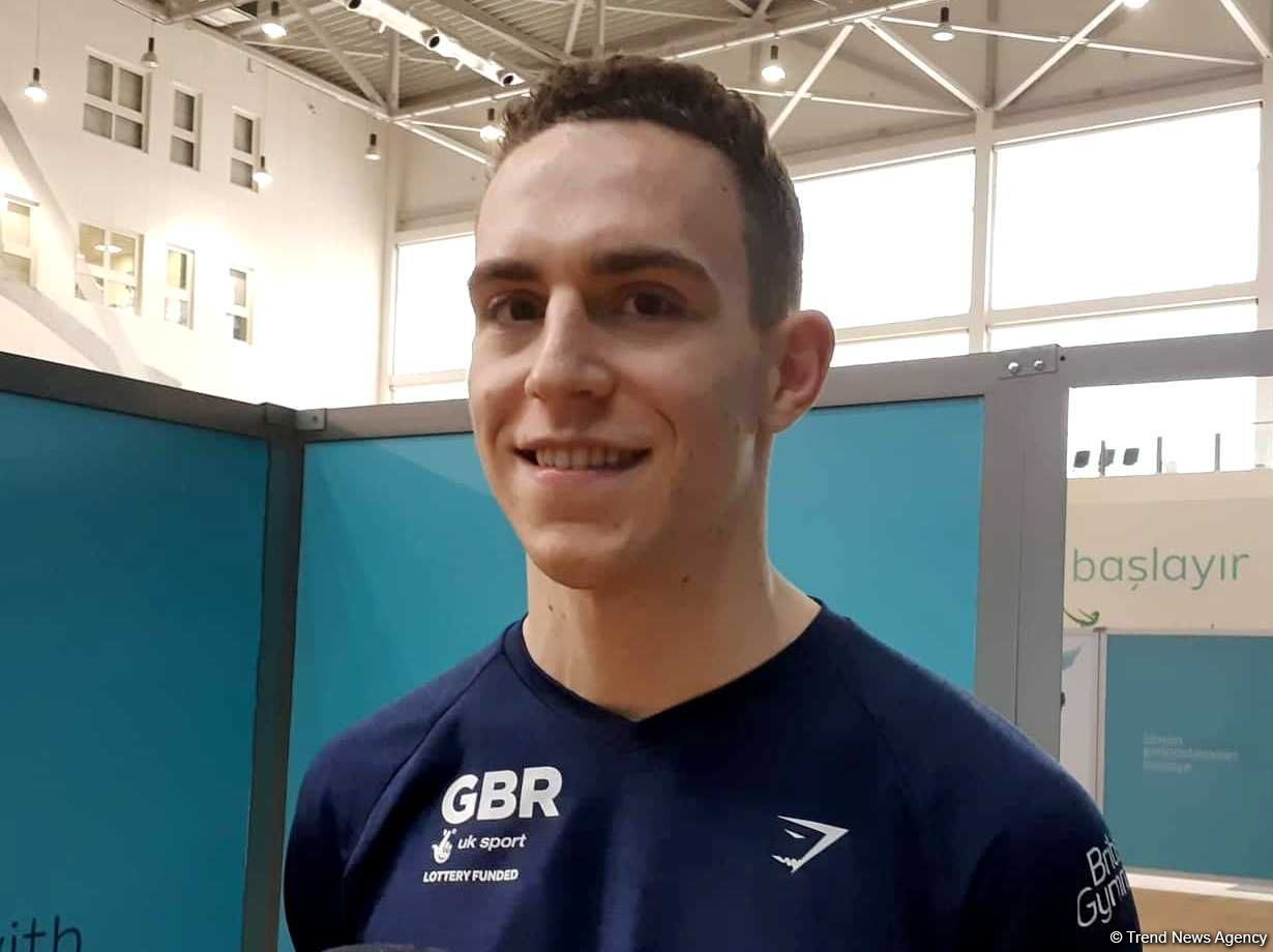 UK’s gymnast: Baku has good gym for training