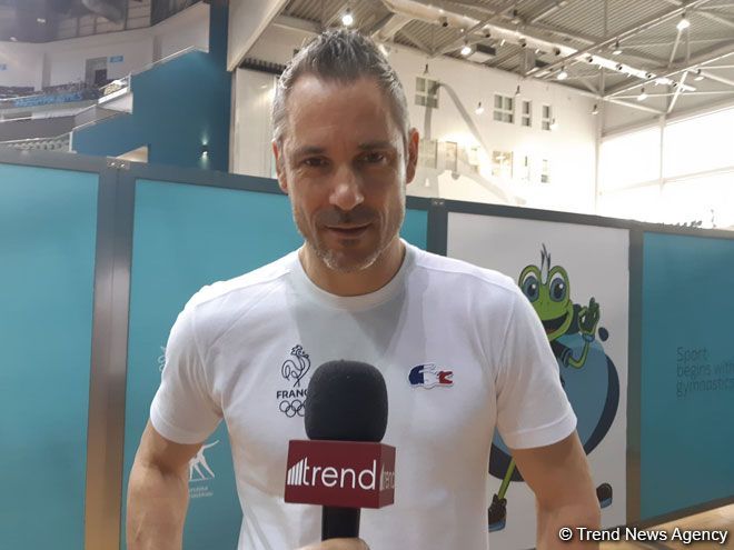 French gymnasts easily adapting to atmosphere on eve of competitions in Azerbaijan