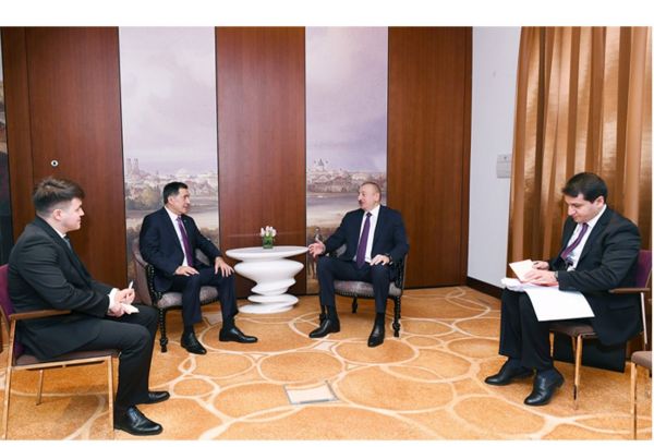 President Aliyev meets with Secretary General of Shanghai Cooperation Organization in Munich (PHOTO)