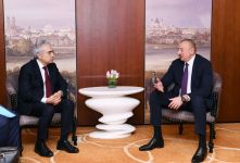 President Ilham Aliyev meets Executive Director of Int’l Energy Agency in Munich (PHOTO)