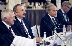 Ilham Aliyev attends Energy Security round table at Munich Security Conference (PHOTO)