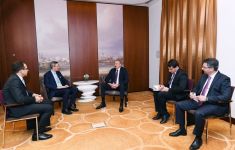 Ilham Aliyev meets with head of South Caucasus working group of German Eastern Business Association (PHOTO)