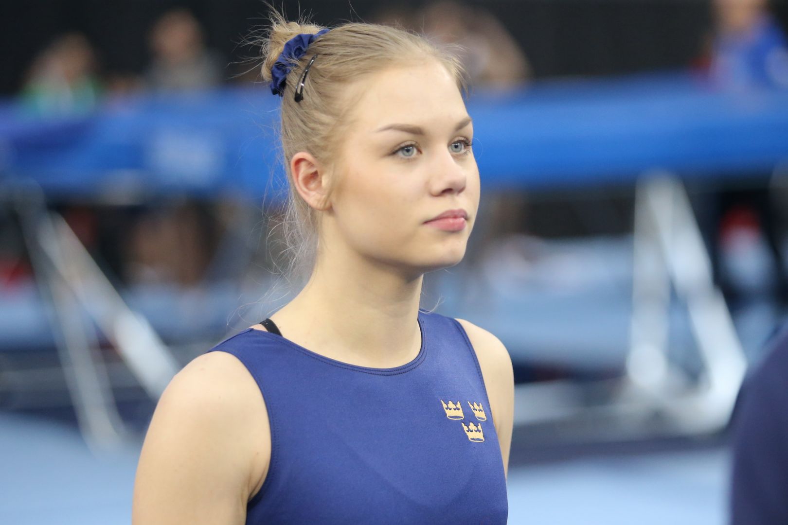 Podium training of gymnasts underway on eve of World Cup in Trampoline and Tumbling in Baku (PHOTO)