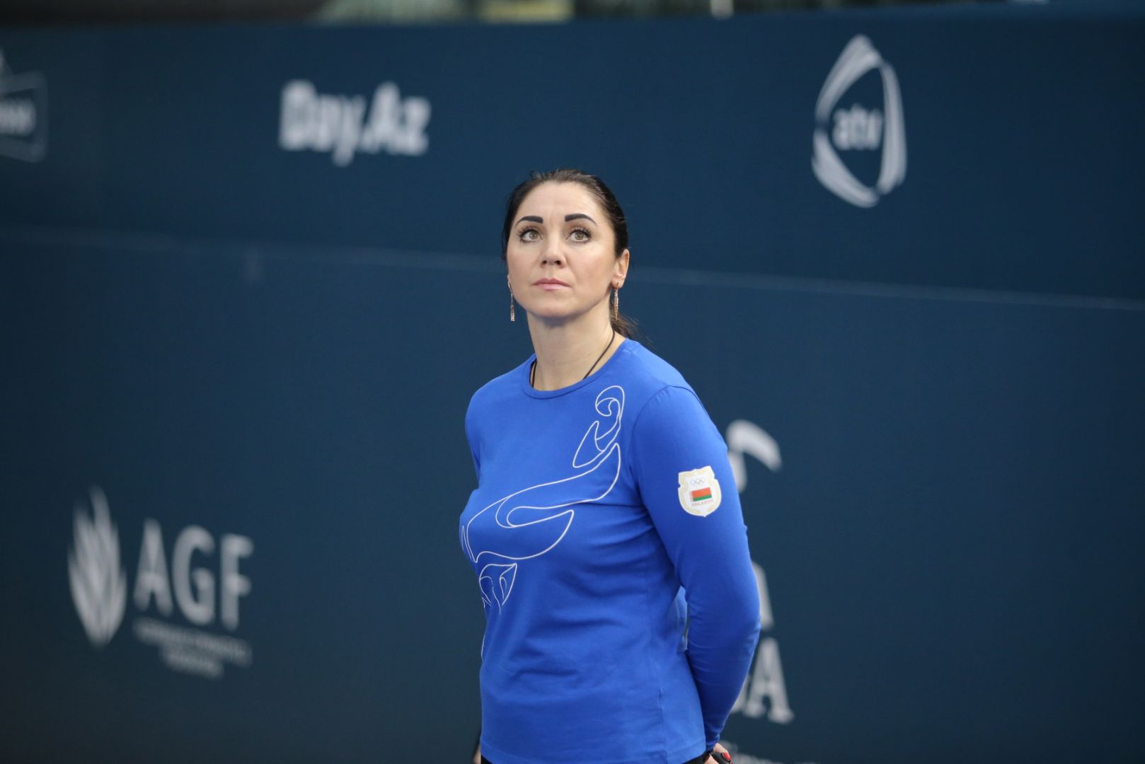 Podium training of gymnasts underway on eve of World Cup in Trampoline and Tumbling in Baku (PHOTO)