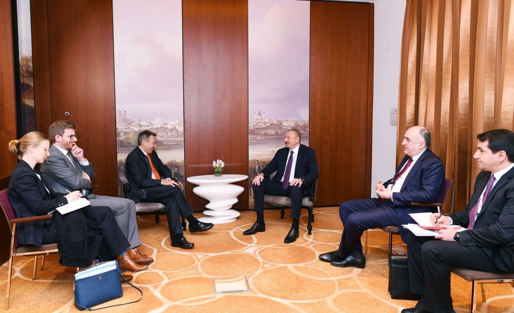 Azerbaijani president meets with president of International Committee of Red Cross (PHOTO)
