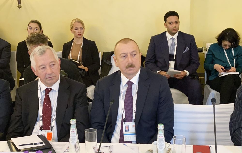 Ilham Aliyev attends Energy Security round table at Munich Security Conference (PHOTO)