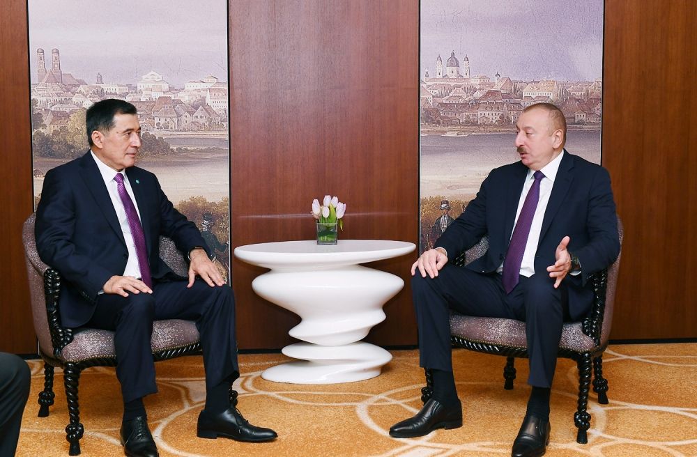 President Aliyev meets with Secretary General of Shanghai Cooperation Organization in Munich (PHOTO)