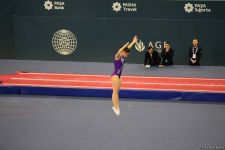 Azerbaijani gymnast Seljan Magsudova presents her program within FIG World Cup (PHOTO)