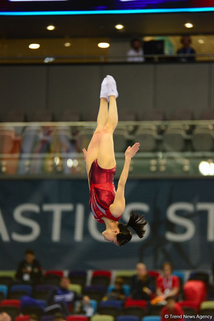 The best moments of FIG World Cup in Trampoline Gymnastics and Tumbling (PHOTO)