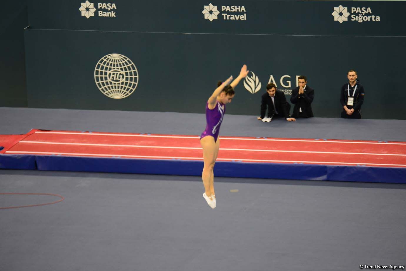 Azerbaijani gymnast Seljan Magsudova presents her program within FIG World Cup (PHOTO)