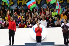 Awarding ceremony for winners of individual program at FIG World Cup in Trampoline Gymnastics & Tumbling held in Baku (PHOTO)