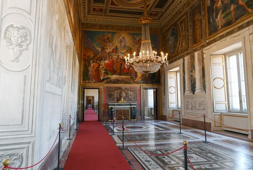 Azerbaijan's First Lady Mehriban Aliyeva views Quirinale Palace in Rome (PHOTO)