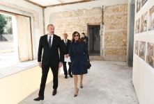 President Ilham Aliyev viewed building designed to host Azerbaijan Culture Center in Rome (PHOTO)