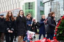 Azerbaijani public commemorates Khojaly genocide victims (PHOTO)