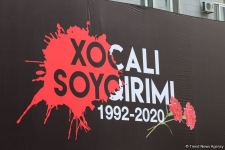 Azerbaijani public commemorates Khojaly genocide victims (PHOTO)