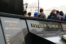 Azerbaijani public commemorates Khojaly genocide victims (PHOTO)