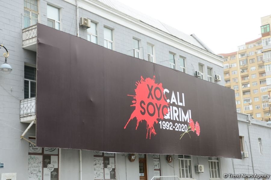 Azerbaijani public commemorates Khojaly genocide victims (PHOTO)