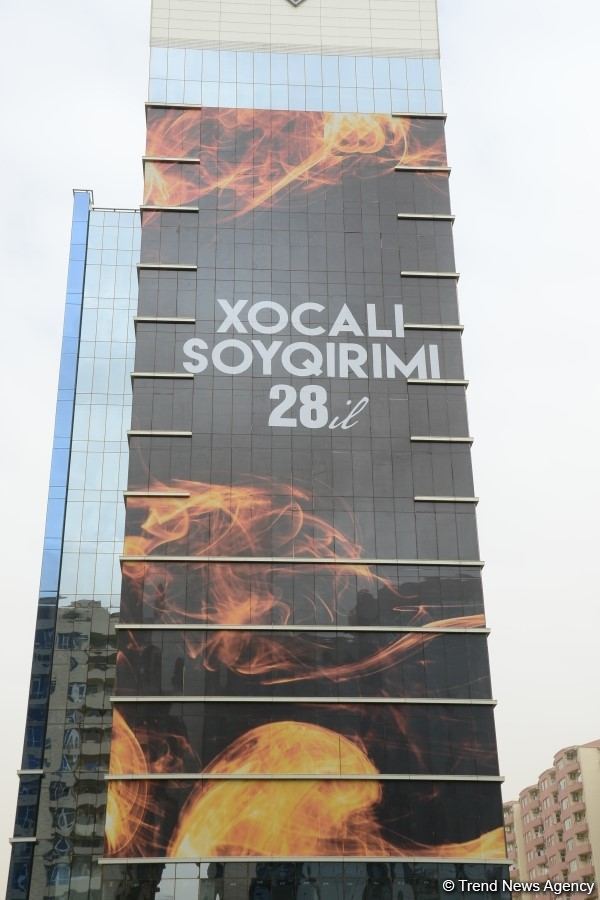 Azerbaijani public commemorates Khojaly genocide victims (PHOTO)