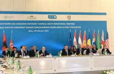 President Ilham Aliyev attends Ministerial Meeting of Southern Gas Corridor Advisory Council (PHOTO)