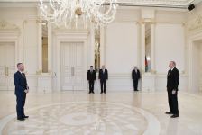 President Ilham Aliyev received credentials of incoming Polish ambassador (PHOTO)