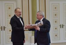 Azerbaijani president receives delegation led by governor of Russia’s Rostov Region (PHOTO/VIDEO)