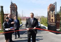 President Ilham Aliyev visited Goranboy branch of “Azerkhalcha” OJSC (PHOTO)