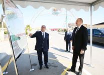 Azerbaijani president inaugurates Gizilhajili-Goranboy-Goran-Rahimli-Veyisli-Gazanbulag-Borsunlu highway (PHOTO)