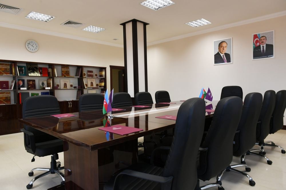 President Ilham Aliyev visited Goranboy branch of “Azerkhalcha” OJSC (PHOTO)