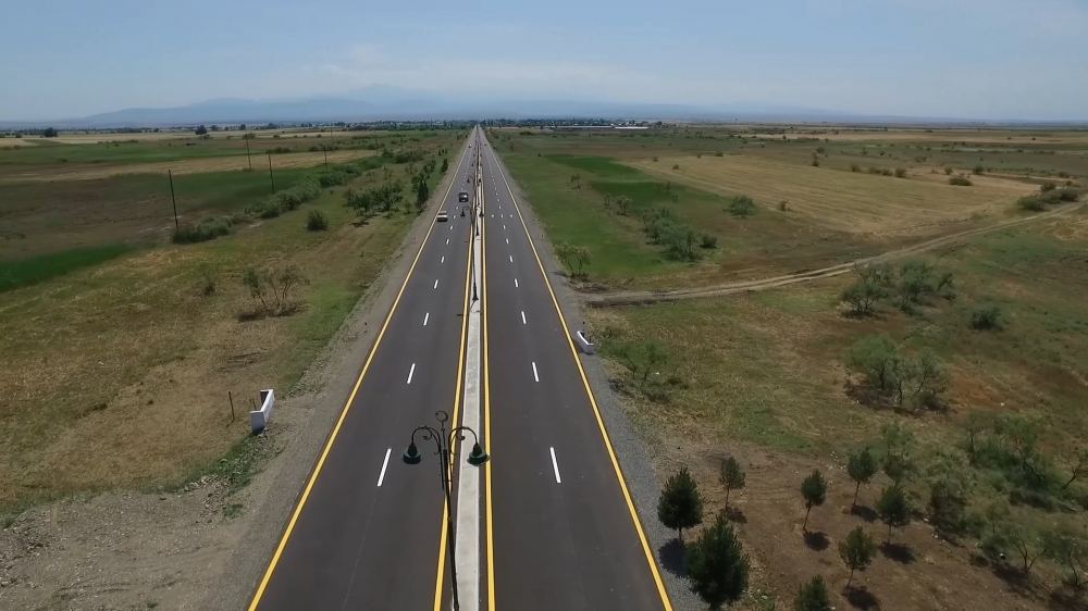 Azerbaijani president inaugurates Gizilhajili-Goranboy-Goran-Rahimli-Veyisli-Gazanbulag-Borsunlu highway (PHOTO)