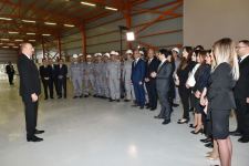 President Ilham Aliyev inaugurated lime factory in Gazakh (PHOTO/VIDEO)