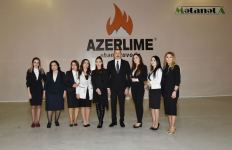 President Ilham Aliyev inaugurated lime factory in Gazakh (PHOTO/VIDEO)