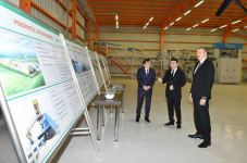 President Ilham Aliyev inaugurated lime factory in Gazakh (PHOTO/VIDEO)
