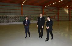 President Ilham Aliyev inaugurated lime factory in Gazakh (PHOTO/VIDEO)