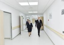 President Ilham Aliyev inaugurated Gazakh District Central Hospital (PHOTO)