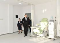 President Ilham Aliyev inaugurated Gazakh District Central Hospital (PHOTO)