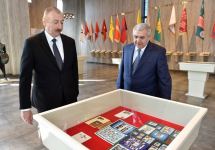 Azerbaijani president inaugurates State Symbols Museum in Tovuz district (PHOTO)