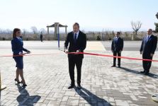 Azerbaijani president opens “ASAN Hayat” complex in Tovuz district (PHOTO)
