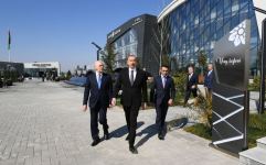 Azerbaijani president opens “ASAN Hayat” complex in Tovuz district (PHOTO)