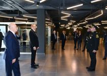 Azerbaijani president opens “ASAN Hayat” complex in Tovuz district (PHOTO)