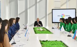 Azerbaijani president opens “ASAN Hayat” complex in Tovuz district (PHOTO)
