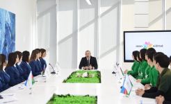 Azerbaijani president opens “ASAN Hayat” complex in Tovuz district (PHOTO)