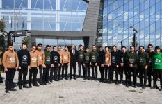 Azerbaijani president opens “ASAN Hayat” complex in Tovuz district (PHOTO)