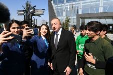 Azerbaijani president opens “ASAN Hayat” complex in Tovuz district (PHOTO)