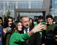Azerbaijani president opens “ASAN Hayat” complex in Tovuz district (PHOTO)