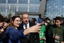 Azerbaijani president opens “ASAN Hayat” complex in Tovuz district (PHOTO)